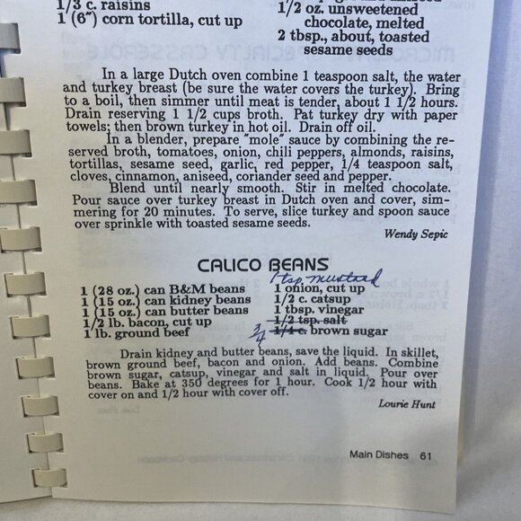 Women's Ministries 1991 Christmas and Holiday Cookbook Walter's Cookbooks Vintag - Picture 9 of 12